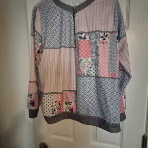 Patchwork sweater